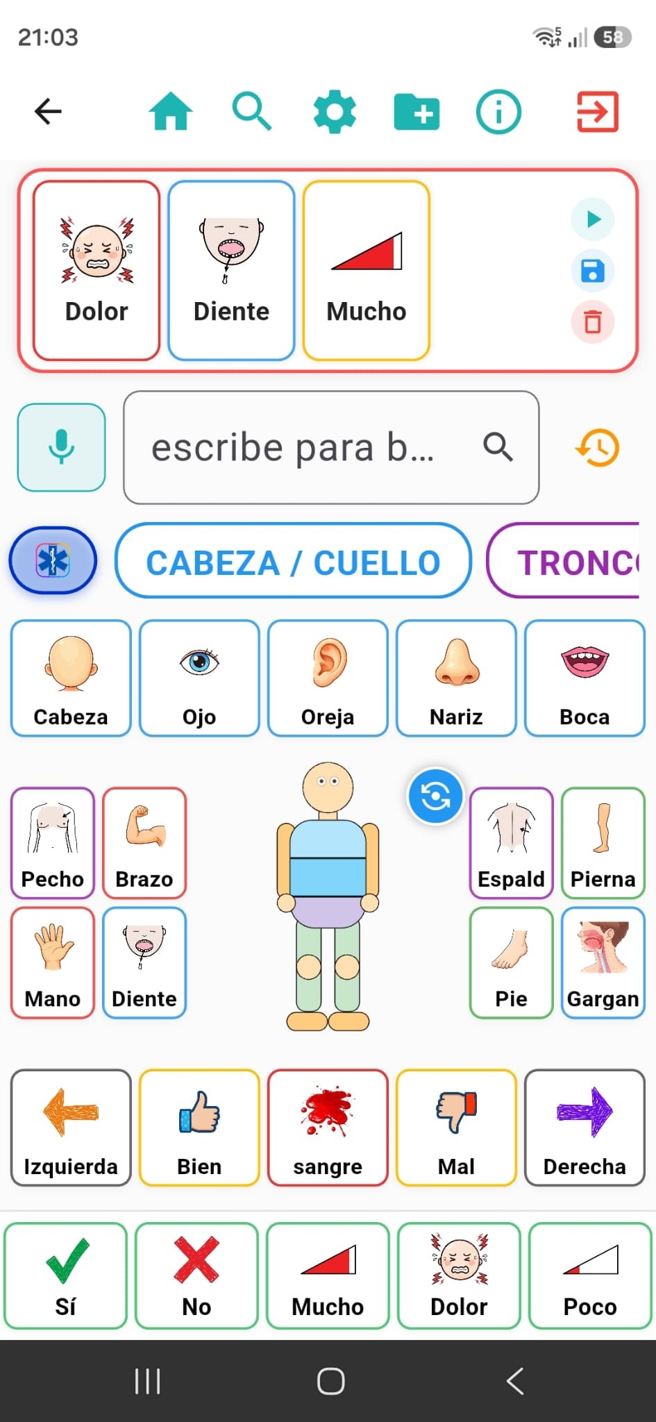 Vocabulario médico